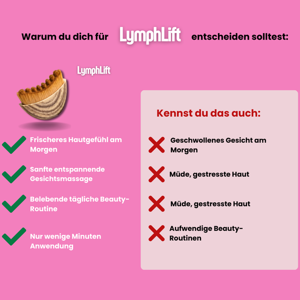 LymphLift - Dein Moment für sichtbar strahlende Haut